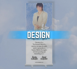 Pull Up Banner With Design